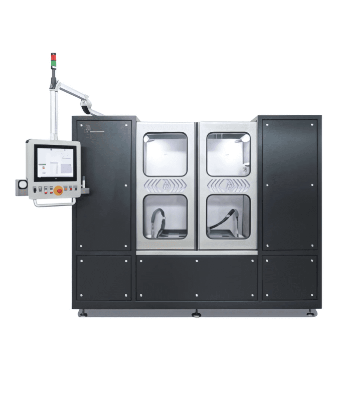 Flow leak test bench PPM